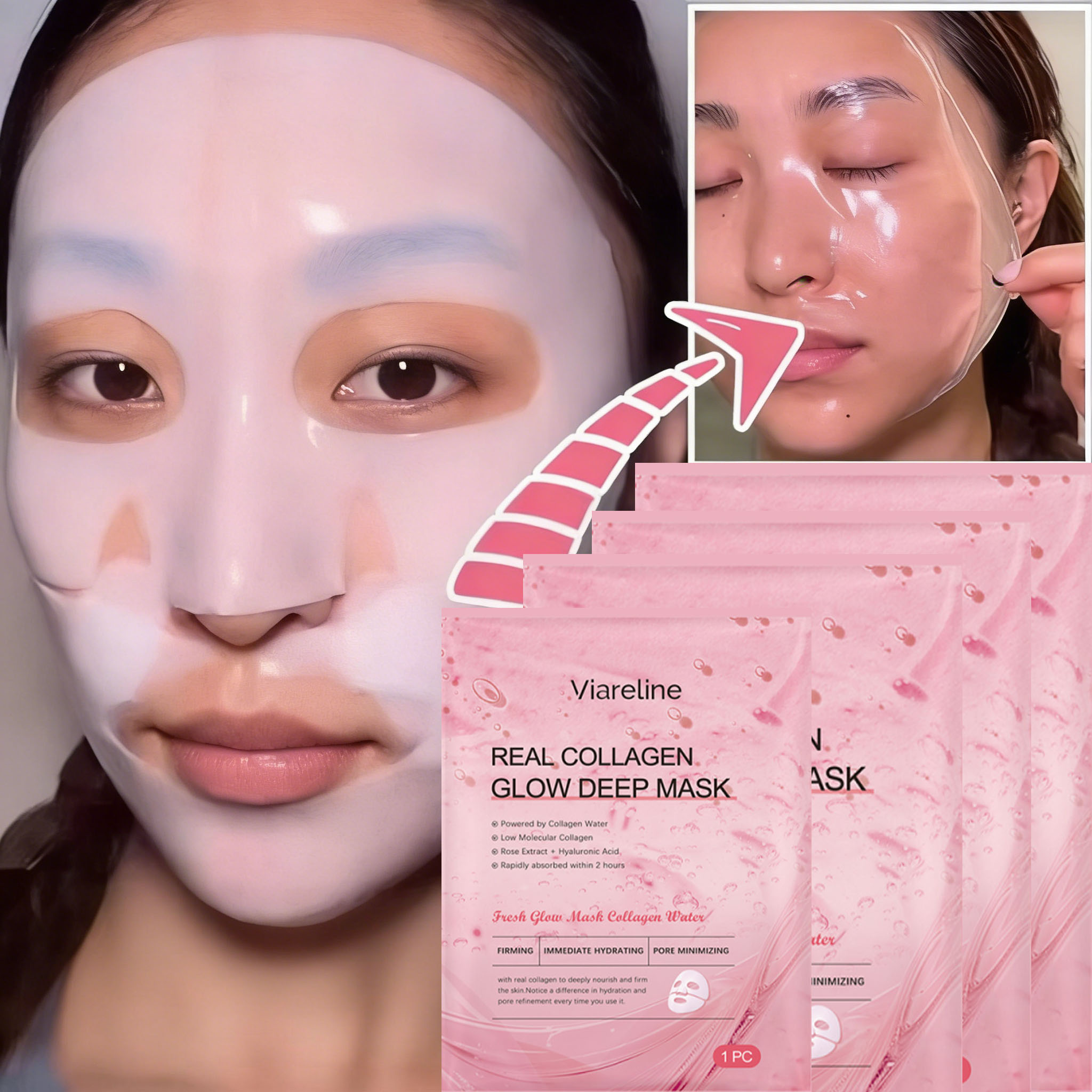 Maschera Notturna al Collagene - Luxury Skincare Brands recensione e prezzo